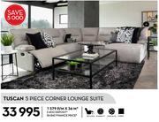 Tuscan 5 Piece Corner Lounge Suite