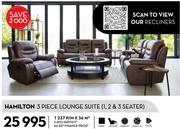 Hamilton 3 Piece Lounge Suite (1, 2 & 3 Seater)