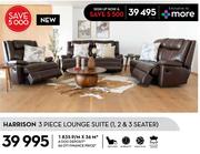 Harrison 3 Piece Lounge Suite (1, 2 & 3 Seater)