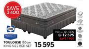 Sealy Posture Pedic Toulouse 152cm Queen Size Bed Set