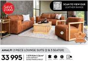 Amalfi 2 Piece Lounge Suite (2 & 3 Seater)