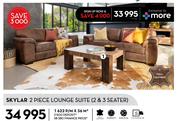 Skylar 2 Piece Lounge Suite (2 & 3 Seater)