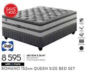 Sealy Romano 152cm Queen Size Bed Set