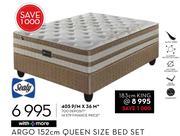 Sealy Argo 183cm King Size Bed Set