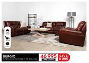 Burgio 3 Piece Lounge Suite (1, 2 & 3 Seater)