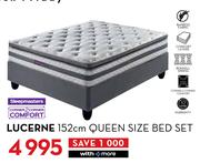 Sleepmasters Lucerne 152cm Queen Size Bed Set