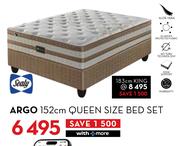 Sealy Argo 152cm Queen Size Bed Set