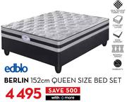 Edblo Berlin 152cm Queen Size Bed Set