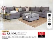 Paradise 6 Piece Corner Lounge Suite
