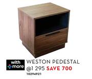 Weston Pedestal