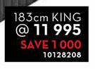 Sealy Rossi 183cm King Size Bed Set