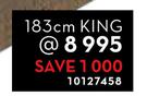 Sealy Argo 183cm King Size Bed Set