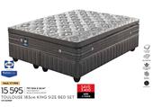 Sealy Posture Pedic Toulouse 183cm King Size Bed Set