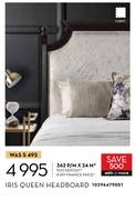 Iris Queen Headboard