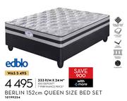 Edblo Berlin 152cm Queen Size Bed Set