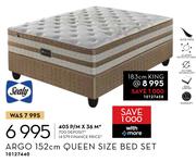 Sealy Argo 152cm Queen Size Bed Set