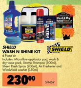 Shield 6 Piece Wash N Shine Kit SH469