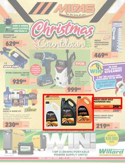 Midas : Christmas Countdown (01 December - 31 December 2023), page 1