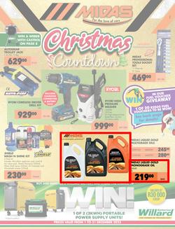Midas : Christmas Countdown (01 December - 31 December 2023), page 1
