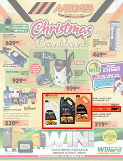 Midas : Christmas Countdown (01 December - 31 December 2023), page 1