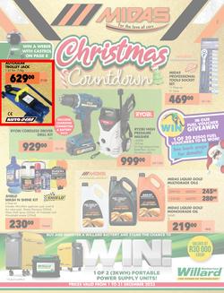Midas : Christmas Countdown (01 December - 31 December 2023), page 1