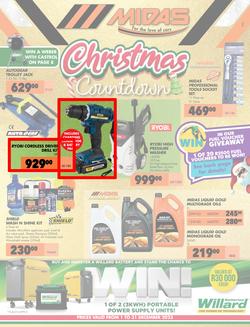 Midas : Christmas Countdown (01 December - 31 December 2023), page 1