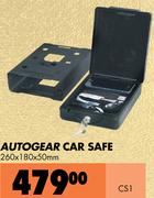 Autogear Car Safe 260 x 180 x 50mm CS1