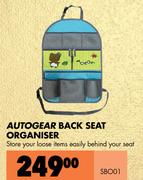 Autogear Back Seat Organiser SBO01