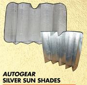 Autogear Silver Sun Shades 69 x 170cm CL09