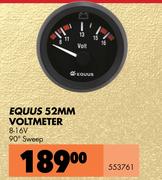Equus 52MM Voltmeter 553761