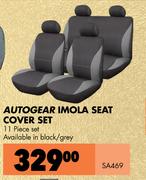 Autogear Imola Seat Cover Set 11 Piece Set SA469
