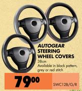 Autogear Steering Wheel Covers 38cm SWC12B/G/R