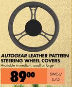 Autogear Leather Pattern Steering Wheel Covers SWC-L/LL/LS
