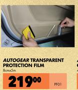 Autogear Transparent Protection Film 8cm x 5m PF01