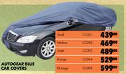 Autogear Blue Car Covers Small CC001