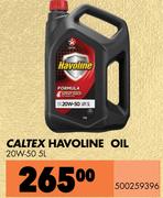 Caltex Havoline Oil 20W-50 500259396-5Ltr
