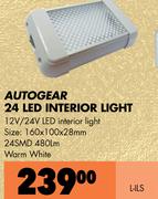 Autogear 24 LED Interior LightL-ILS