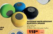Autogear Water-Resistant Bluetooth Speaker BTS02