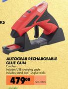 Autogear Rechargeable Glue Gun GGS10PCS