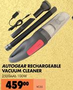Autogear Rechargeable Vacuum Cleaner VC55