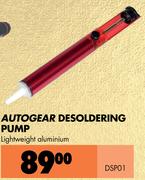 Autogear Desoldering Pump DSP01