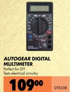Autogear Digital Multimeter DT830B