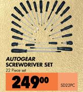 Autogear Screwdriver Set SD22PC