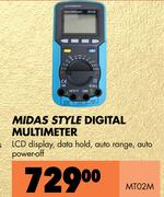 Midas Style Digital Multimeter MT02M