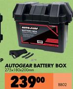 Autogear Battery Box BB02-275 x 180 x 200mm