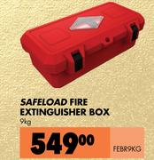 Safeload Fire Extinguisher Box (9Kg) FEBR9KG