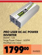 Pro User DC-AC Power Inverter INV800