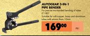 Autogear 3-In-1 Pipe Bender PB1