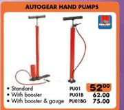 Autogear Hand Pumps With Booster PU01B