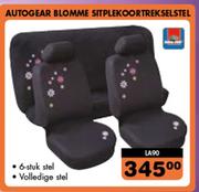 Autogear Blomme sitplek oortrek Sel stel